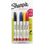 Sharpie Oil-Based Paint Markers, Fine Point, 5-Pack, Assorted Colors (37371PP)