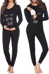 Ekouaer Long Sleeve Maternity Sleep