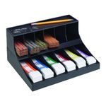 Steelmaster MMF Industries Combination Coin Wrapper and Bill Rack, 10.63 x 5.38 x 8.31-Inch, Black (210470204)