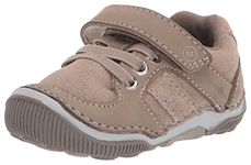 Stride Rite Unisex-Child SRTech Wes Casual Sneaker, Taupe, 8 Wide Toddler