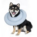 Gagabody Dog Cones for Medium Dogs,Comfortable Adjustable Soft Dog Cone Alternative After Surgery,Elizabethan Donut Collar for Medium Dogs Recovery,Different Sizes for Cats,Large Dogs and Small Dog