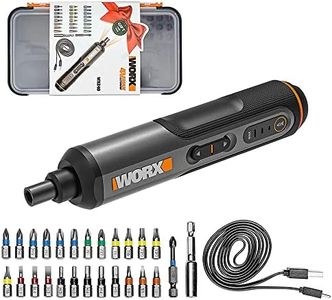 Cordless Screwdriver 4 V WORX WX240 with Battery 1.5 Ah Dual LED