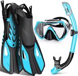 WONDSY Mask Fin Snorkel Set, Snorke