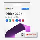 Microsoft Office 2024 Pro Plus Windows with USB Drive - Lifetime (2 Users PC)