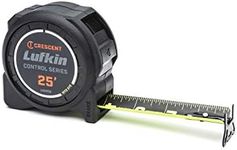 Lufkin Crescent 1-3/16 x 25' Command Control Series Black Clad Tape Measure - L1025CB