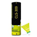 Konex Premium Nylon Shuttlecock | Stable Flight & Fast Recovery (Yellow, Pack of 6)