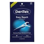 DenTek Complete Clean Easy Reach Floss Picks, No Break & No Shred Floss, 75 Count