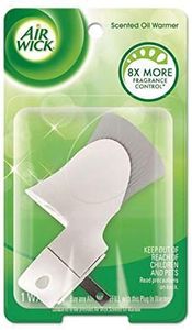 Air Wick - 78046 plug in Scented Oil Warmer, White,Essential Oils, Air Freshener, 1 Count (Pack of 6)