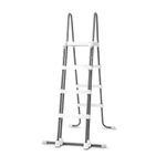 Intex 28076E Heavy Duty Deluxe Pool Ladder with Removable Steps for 48 Inch Depth Above Ground Pools