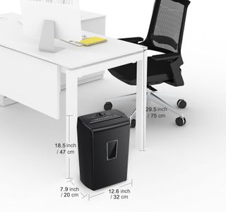 Bonsaii 10-Sheet Cross-Cut Paper Shredder – High Security