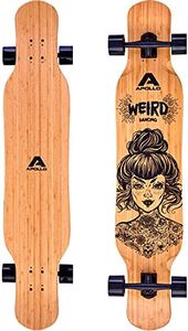 Apollo Dancer Longboard, 116,84 x 24,13 cm, Cuscinetti a Sfera ABEC 9, Skateboard Ragazza, Skateboard Professionale o Principiante, Skateboard Adulto per Trick di Ogni Tipo, Longboard Cruiser