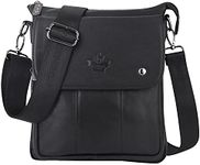 ZZNICK Genuine Leather Messenger Ba