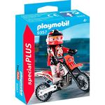 Playmobil 9357 Special Plus Motocross Driver, Fun Imaginative Role-Play, PlaySets Suitable for Children Ages 4+