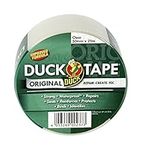 Duck Tape Original Clear, 50mm x 25m, Improved Formula High Strength Waterproof Gaffer and Duct Adhesive Cloth Repair Tape