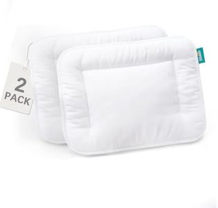 Toddler Pillow 2 Pack, Cotton, Machine Washable