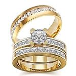 Wedding Ring Set Two Rings His Hers