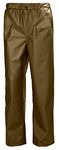 Helly Hansen Workwear Men's Gale Waterproof Rain Trousers, Olive, S