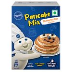 Pillsbury Butterscotch Flavour Pancake Mix| 2-Minute Pancake Mix for Kids| No-Preservatives | 500g