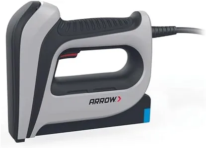 Arrow T50ACD Heavy Duty Corded Electric Staple Gun for Upholstery, Furniture, Office, Decorating, Fits 1/4", 5/16”, 3/8", or 1/2" Staples