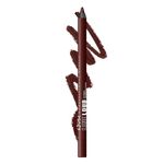 NYX PROFESSIONAL MAKEUP, Line Loud, Waterproof Lip Pencil, Infused with Vitamin E, Vegan Formula - Make A Statement (Dark Burgundy)