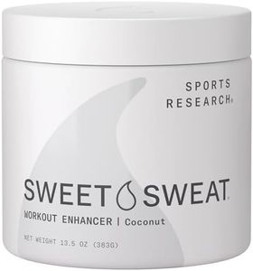 Sweet Sweat Coconut Workout Enhancer Gel - Maximize Your Exercise & Sweat Faster - 13.5oz Jar