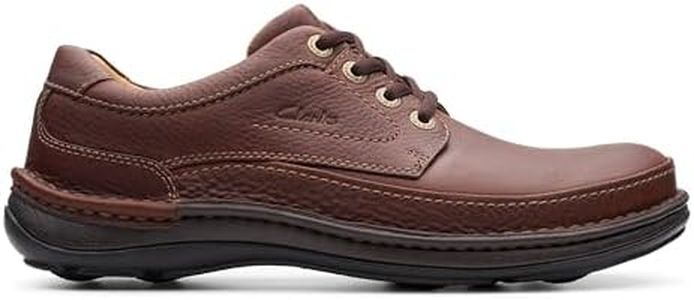 Clarks Men's Nature Three Derby, Brown, 10.5 US