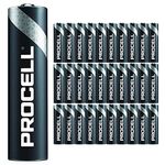 30 Pack - Duracell Procell AAA Batteries | 1.5V Industrial Power Alkaline Battery | Home or Office Use | Car Air Freshener Promo Pack | Reliable Long Lasting Power