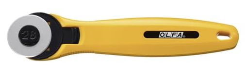 OLFA 1131976 Small Rotary Cutter, Yellow, 28mm