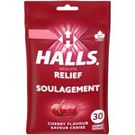 Halls Mentho-Lyptus Cherry Bag, 30 Lozenges