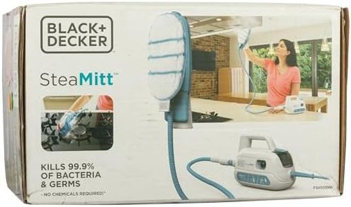 BLACK+DECKER Kit d'accessoires pour gant à vapeur BLACK+DECKER SteaMitt, kit de tuyau flexible 8 pièces, FSHSMA-XJ