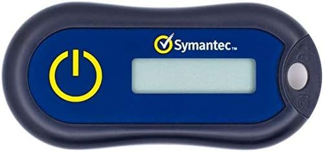 Symantec VIP Hardware Authenticator – OTP One Time Password Display Token - Two Factor Authentication - Time Based TOTP - Key Chain Size