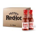 Frank's RedHot Smoked Chipotle Craft Hot Sauce 135 ML | Pack of 2 | Use as Condiment | For Veg & Non-Veg Cuisine | Perfect for Steak, Hot Dogs, and Hamburgers | No Artificial Colourings or Flavourings