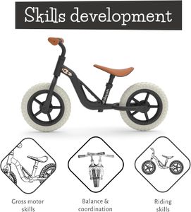Chillafish Kids Balance Bike – Black