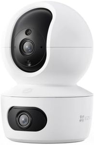 EZVIZ Security Camera,2K+ Dual Smart Pan/Tilt WiFi Indoor Surveillance Camera, AI Human&Pet Detection Camera,Two-Way Calling with Touch Button,Type-C(TY7 PRO)