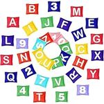 36 Pieces Mini Alphabet Beanbags 0-