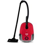 Eureka Forbes Power Vac Canister Vacuum Cleaner with 1400 Watts Powerful Suction, Vario Power for Suction Control, Dust Full Indicator, Comes with Multiple Accessories (Red)