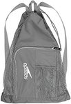 Speedo Deluxe Ventilator Mesh Bag,Frost Grey (052),One Size