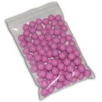 100 Reusable Rubber .50 Caliber Paintballs Case target indoor play zball spyder