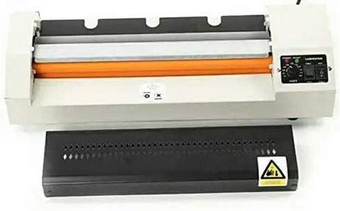 KANABEE Lamination/ Laminating Machine with Jam Release Control, Hot & Cold A3 Laminator ,Ideal for Any Document, Fully Automatic Portable All in One Laminator- White