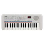 Yamaha Remie PSS-E30 - Portable and Lightweight Keyboard for Young Children, 47 Built-in Voices, 74 Sound Effects and a Quiz Mode, Fun Learning Instrument, in White