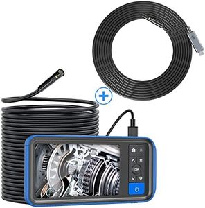 Teslong Dual Lens 50FT Endoscope Borescope & 7.9mm/0.3inch 16.5FT Triple Lens Probe
