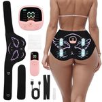 EMS Buttocks Toner Hip Trainer Electric Buttock, EMS Glute Trainer, Smart Wrapped Wearable Buttock Toner, ABS Stimulator shaper ,Wireless Fitness Apparatus for Buttocks, Tighten Butt for Women Men