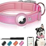Reflective Airtag Dog Collar, FEEYA