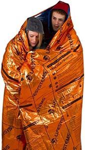 Lifesystems Heatshield Emergency Double Thermal Blanket For Hiking, Mountaineering And Outdoor Survival