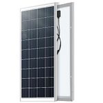 Panana 100W Solar Panel 18V Monocrystalline Module PV Power for Motorhome RV Boat Shed Caravan Camping Travel