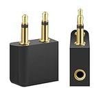 [2 Pack] T Tersely Gold Plated Flig