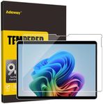 Adeway Screen Protector For Microsoft Surface Surface Pro 11/ Surface Pro 9/ Pro 10/8/X 13 inch, 9H Hardness, HD Clear, Anti-Scratch, High Sensitivity, Smooth Touching