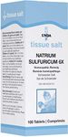 UNDA - Natrium Sulfuricum 6X (Salt) - Homeopthic Remedy - 100 Tablets