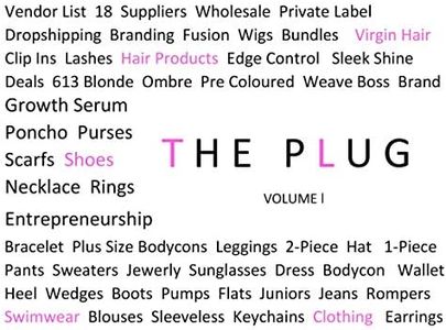 The Plug Volume I: Vendor List