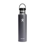 Hydro Flask Standard Mouth Water Bottle, Flex Cap - 24 oz, Stone